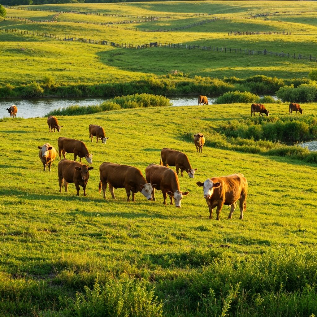 Oklahoma cattle ranch